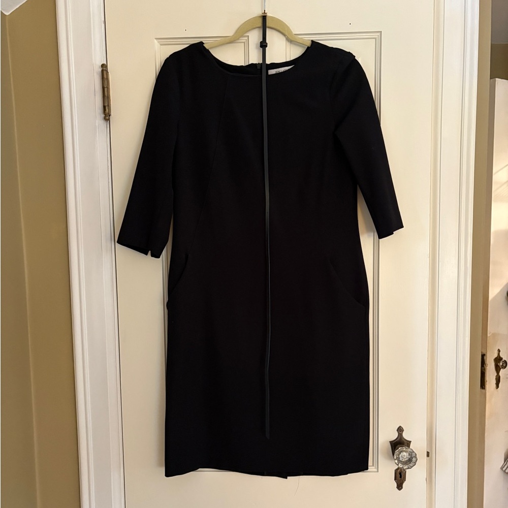 MM LaFleur Etsuko Dress with Belt Black Sz 6